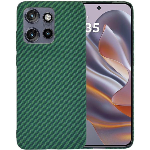Techsuit - Carbonite FiberShell - Motorola Edge 50 Neo / Motorola ThinkPhone 25 - Green