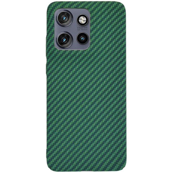 Techsuit - Carbonite FiberShell - Motorola Edge 50 Neo / Motorola ThinkPhone 25 - Green