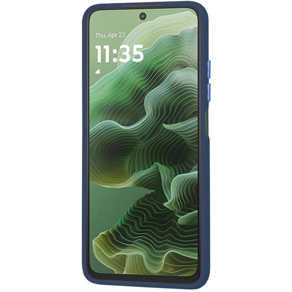 Techsuit - HaloFrost Series - Motorola Moto G35 - Deep Blue