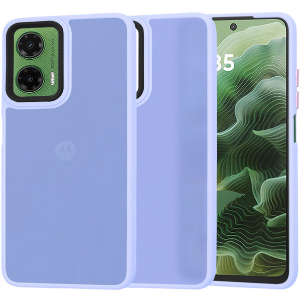 Techsuit - HaloFrost Series - Motorola Moto G35 - Light Purple