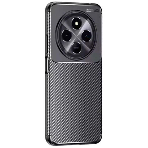 Techsuit - CarbonFiber - Xiaomi Redmi 14C / Poco C75 - Black