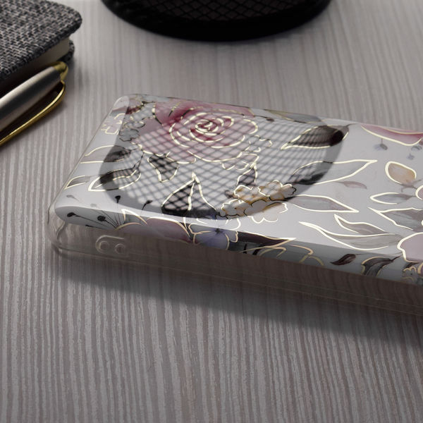 Techsuit - Marble Series - Xiaomi Redmi 14C / Poco C75 - Chloe White