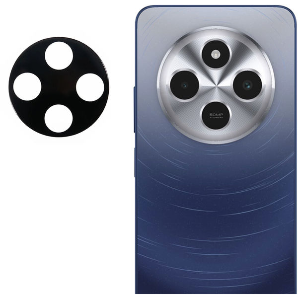 Techsuit - Full Camera Glass - Xiaomi Redmi 14C / Poco C75 - Black