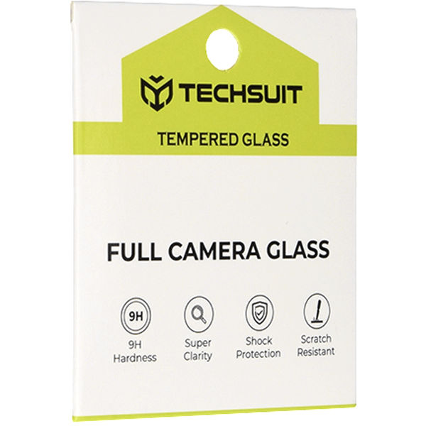 Techsuit - Full Camera Glass - Xiaomi Redmi 14C / Poco C75 - Black