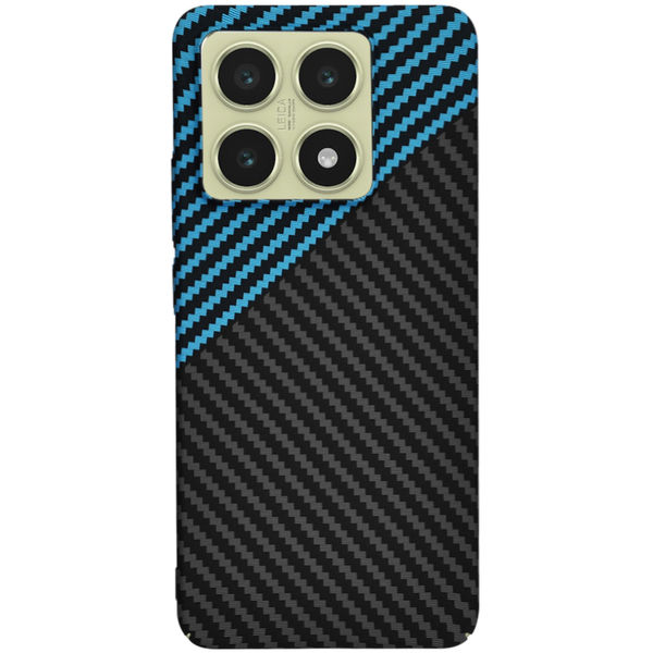 Techsuit - Carbonite FiberShell - Xiaomi 14T - Blue Pulse