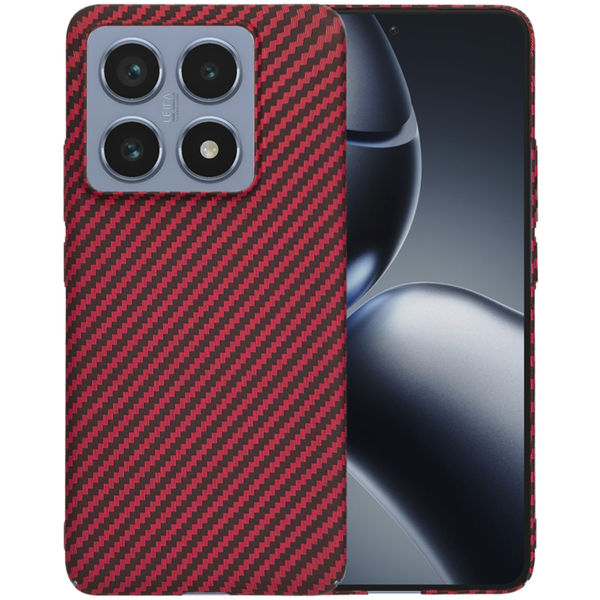 Techsuit - Carbonite FiberShell - Xiaomi 14T Pro - Red