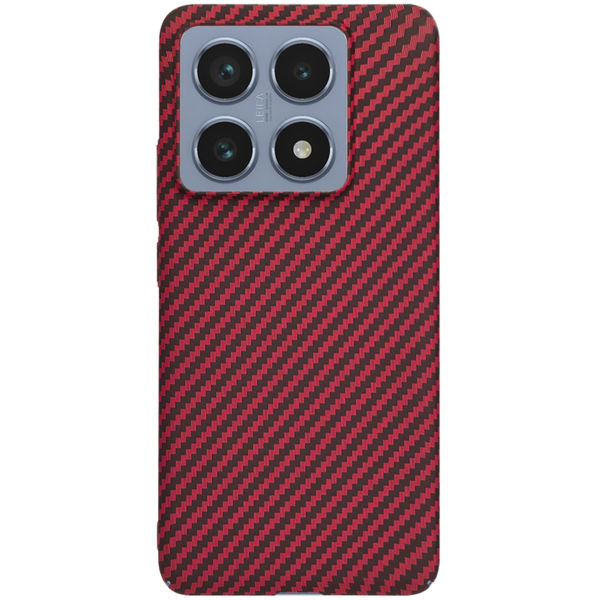 Techsuit - Carbonite FiberShell - Xiaomi 14T Pro - Red