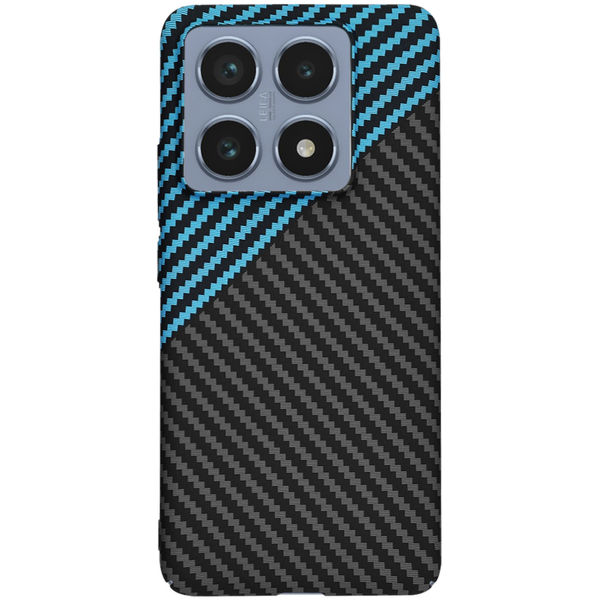 Techsuit - Carbonite FiberShell - Xiaomi 14T Pro - Blue Pulse