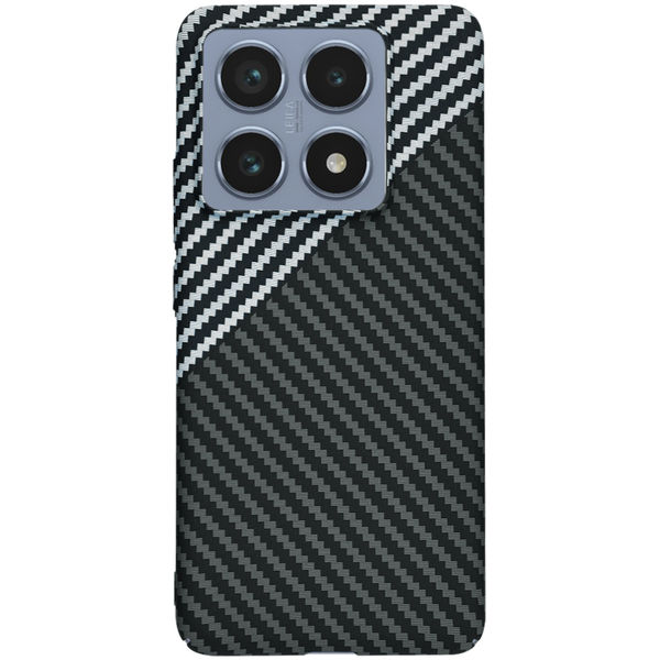 Techsuit - Carbonite FiberShell - Xiaomi 14T Pro - Stealth Gray