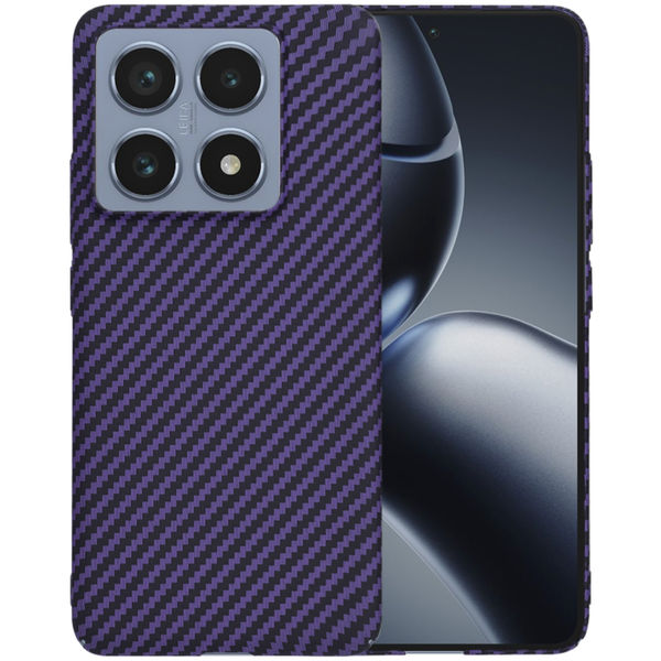 Techsuit - Carbonite FiberShell - Xiaomi 14T Pro - Purple