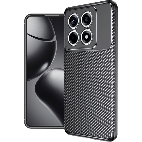 Techsuit - CarbonFiber - Xiaomi 14T Pro - Black
