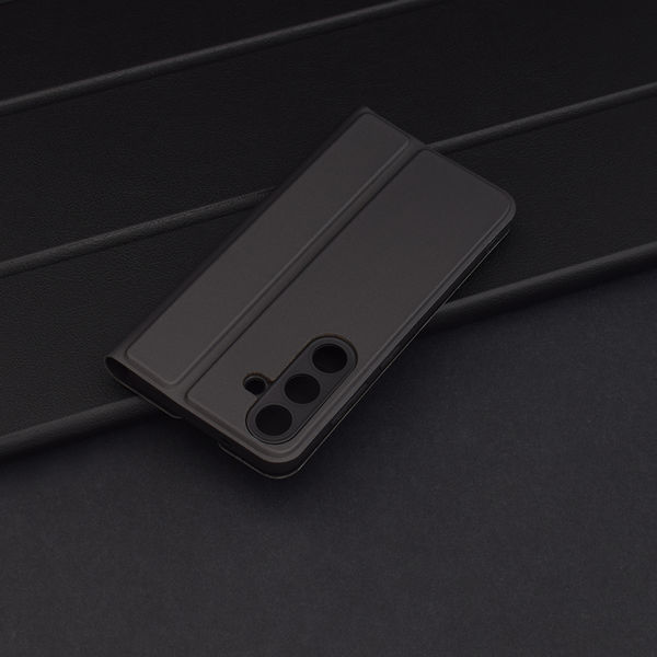 Techsuit - Magskin Book - Samsung Galaxy S25 - Black