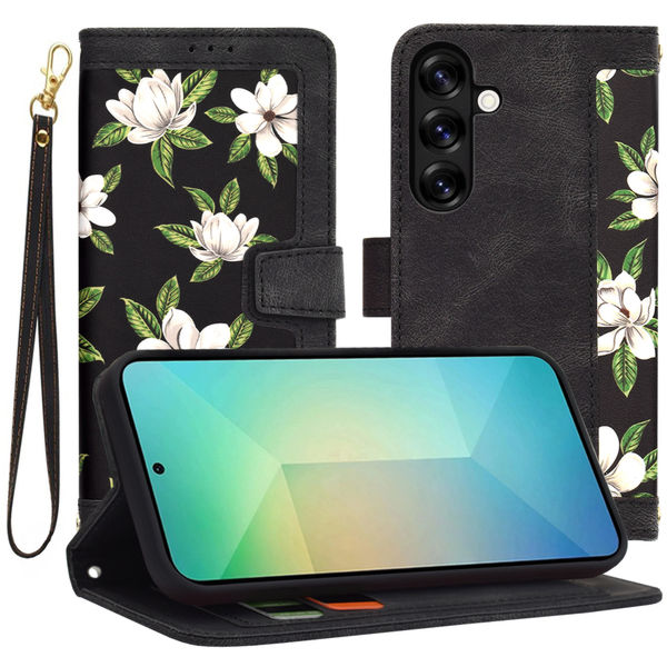 Techsuit - FlipCraft - Samsung Galaxy S25 - Flowers of the Dawn