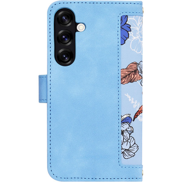 Techsuit - FlipCraft - Samsung Galaxy S25 - Vibrant Blue