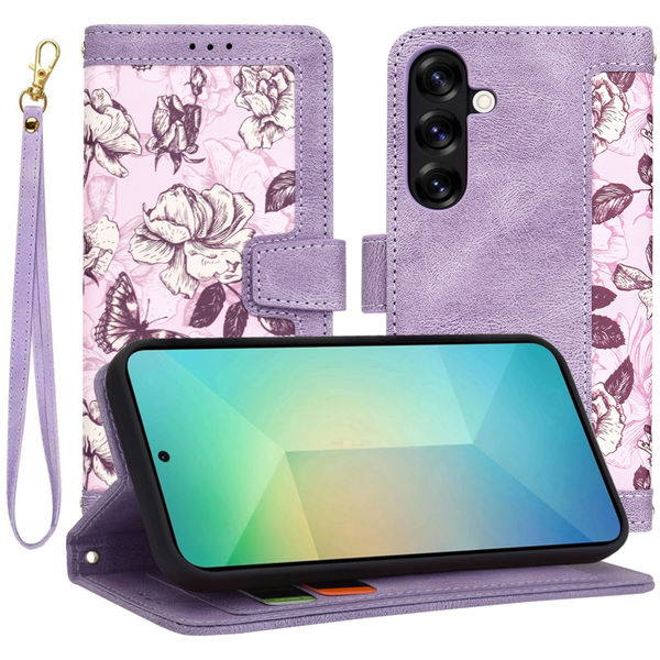 Techsuit - FlipCraft - Samsung Galaxy S25 - Mysterious Purple