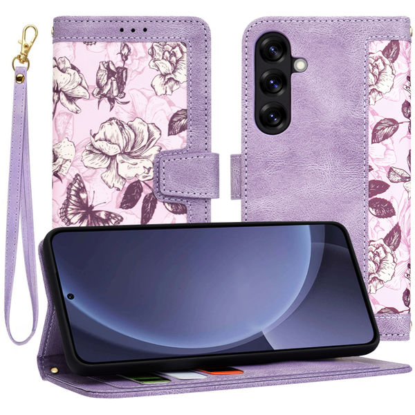 Techsuit - FlipCraft - Samsung Galaxy S25 Plus - Mysterious Purple