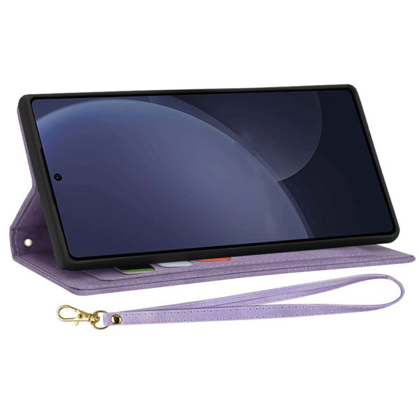 Techsuit - FlipCraft - Samsung Galaxy S25 Ultra - Mysterious Purple