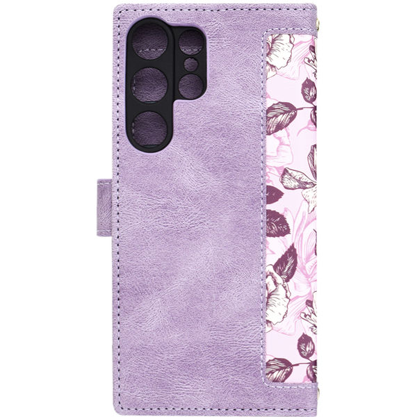 Techsuit - FlipCraft - Samsung Galaxy S25 Ultra - Mysterious Purple