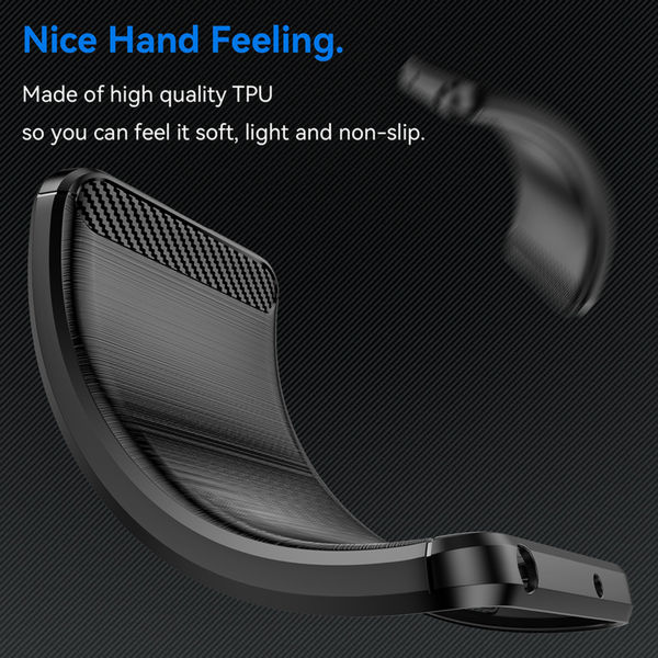 Techsuit - Carbon Silicone - Samsung Galaxy S25 - Black