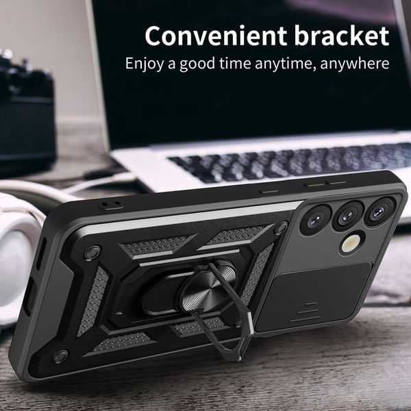 Techsuit - CamShield Series - Samsung Galaxy S25 Plus - Rose Gold