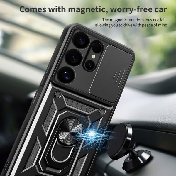 Techsuit - CamShield Series - Samsung Galaxy S25 Ultra - Black