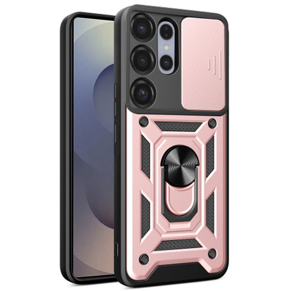 Techsuit - CamShield Series - Samsung Galaxy S25 Ultra - Rose Gold