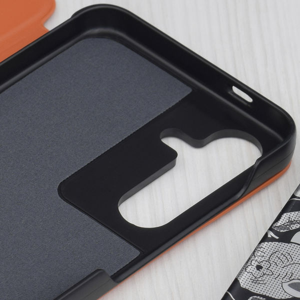 Techsuit - eFold Series - Samsung Galaxy S25 - Orange