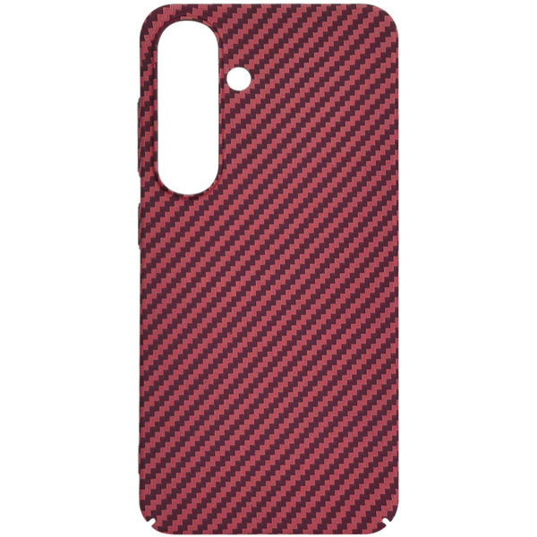 Techsuit - Carbonite FiberShell - Samsung Galaxy S25 - Red