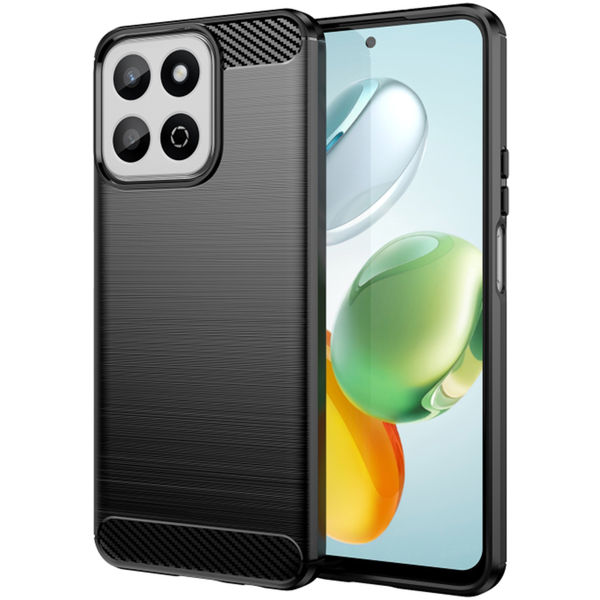 Techsuit - Carbon Silicone - Honor 200 Smart / X7c - Black