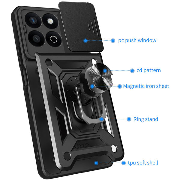 Techsuit - CamShield Series - Honor 200 Smart / X7c - Blue