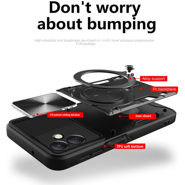 Techsuit - CamGuard Pro - Honor 200 Smart / X7c - Blue