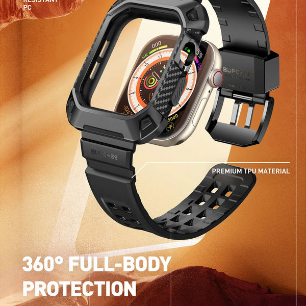 Supcase - Unicorn Beetle Pro - Apple Watch 10 46mm - Black