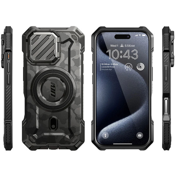 Supcase - Unicorn Beetle XT MagSafe - iPhone 16 Pro Max - Camo Gray