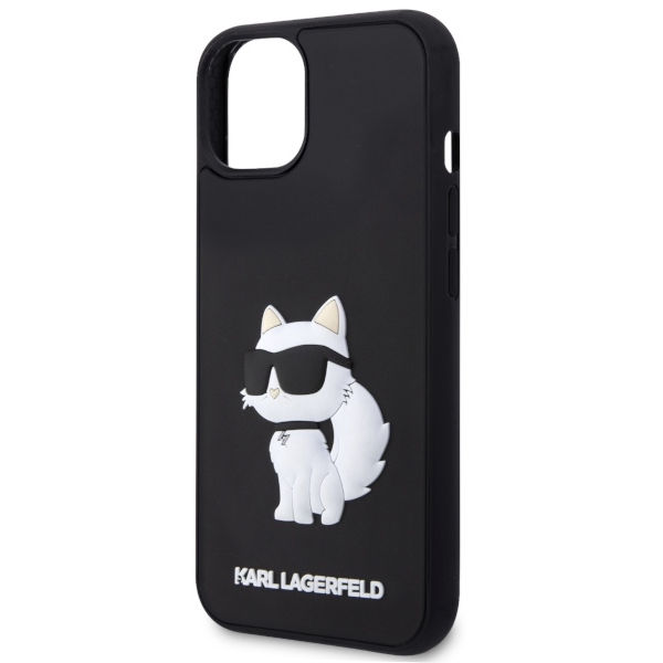 Karl Lagerfeld - 3D Design (KLHCP14M3DRKHNK) - iPhone 14 Plus - Rubber Choupette