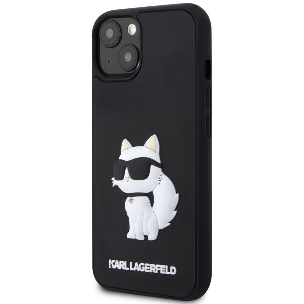 Karl Lagerfeld - 3D Design (KLHCP14M3DRKHNK) - iPhone 14 Plus - Rubber Choupette