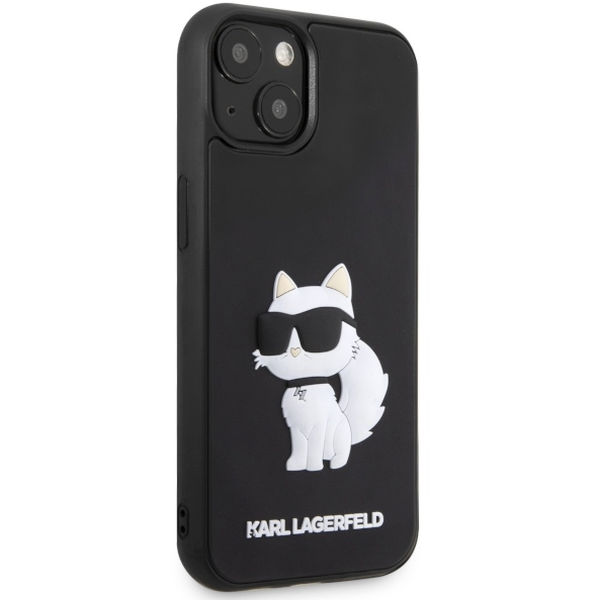 Karl Lagerfeld - 3D Design (KLHCP14M3DRKHNK) - iPhone 14 Plus - Rubber Choupette