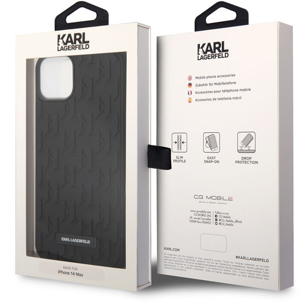 Karl Lagerfeld - 3D Design (KLHCP14MRUPKLPK) - iPhone 14 Plus - Monogram