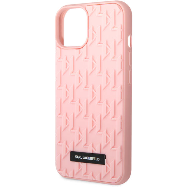 Karl Lagerfeld - 3D Design (KLHCP14MRUPKLPP) - iPhone 14 Plus - Pink Monogram