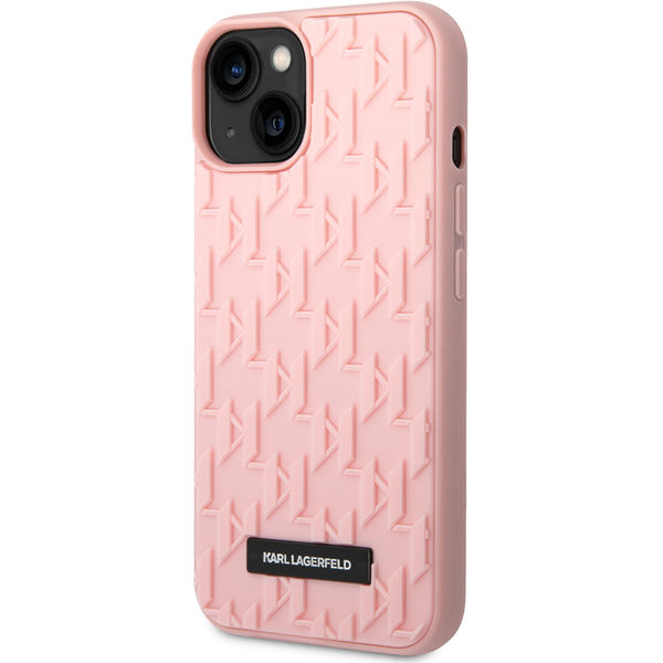 Karl Lagerfeld - 3D Design (KLHCP14MRUPKLPP) - iPhone 14 Plus - Pink Monogram