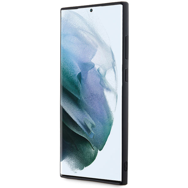 Karl Lagerfeld - 3D Design (KLHCS23L3DMBKCK) - Samsung Galaxy S23 Ultra - Rubber Glitter Logo