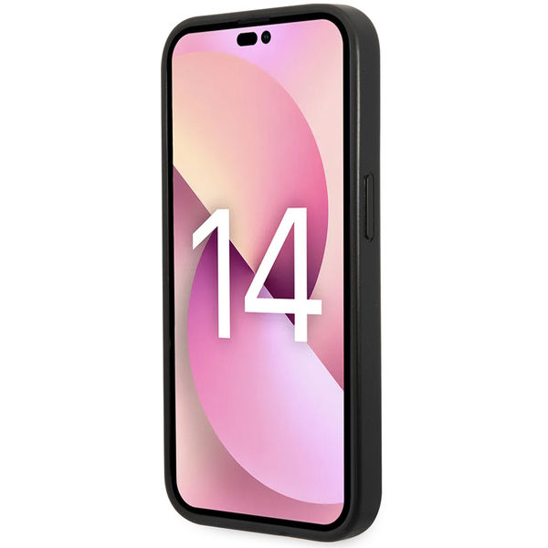 Karl Lagerfeld - Saffiano (KLHCP14LSAPCHG) - iPhone 14 Pro - Silver Choupette Head