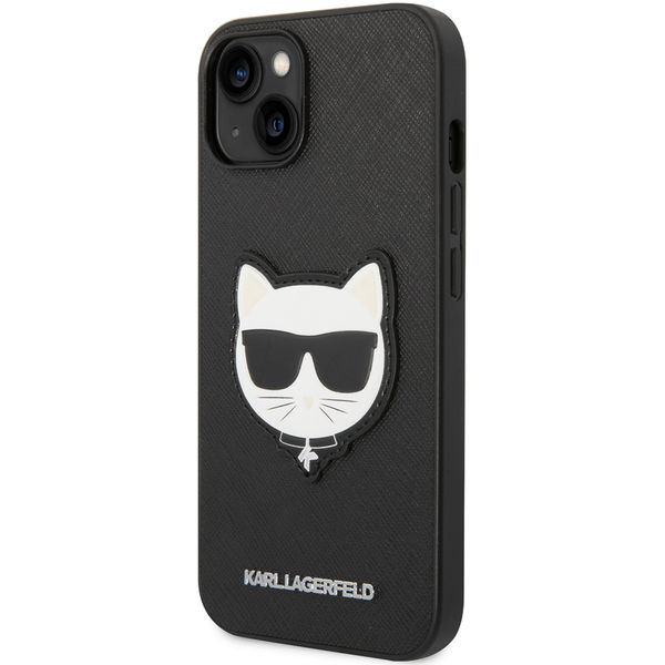 Karl Lagerfeld - Saffiano (KLHCP14MSAPCHK) - iPhone 14 Plus - Choupette Head