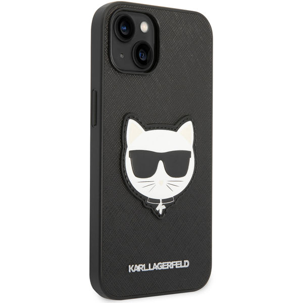 Karl Lagerfeld - Saffiano (KLHCP14MSAPCHK) - iPhone 14 Plus - Choupette Head