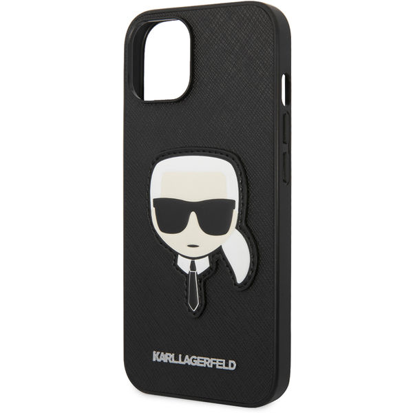Karl Lagerfeld - Saffiano (KLHCP14MSAPKHK) - iPhone 14 Plus - Karl`s Head