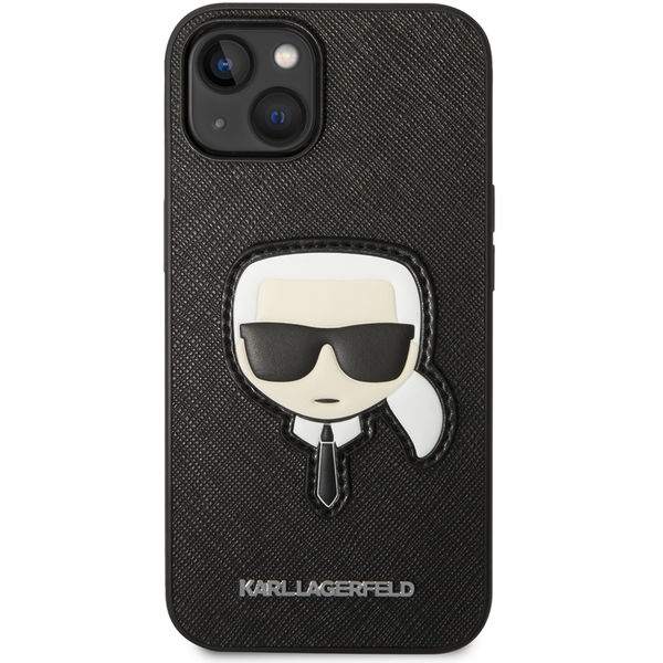 Karl Lagerfeld - Saffiano (KLHCP14MSAPKHK) - iPhone 14 Plus - Karl`s Head