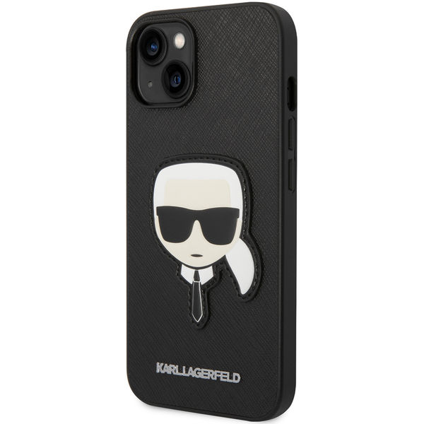 Karl Lagerfeld - Saffiano (KLHCP14MSAPKHK) - iPhone 14 Plus - Karl`s Head