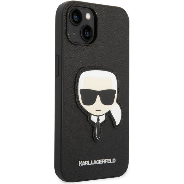 Karl Lagerfeld - Saffiano (KLHCP14MSAPKHK) - iPhone 14 Plus - Karl`s Head