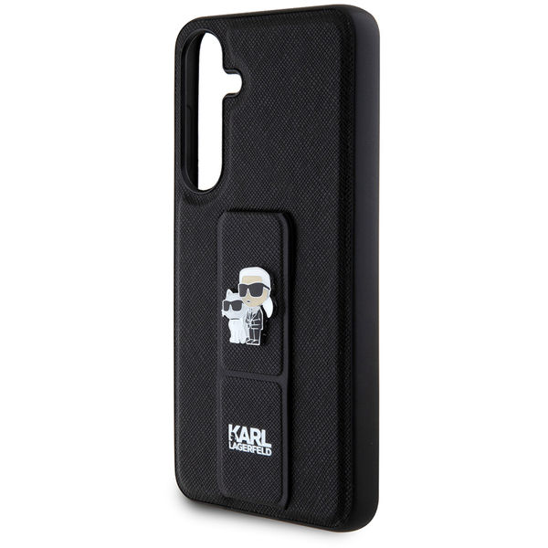 Karl Lagerfeld - Saffiano Gripstand (KLHCS24MGSAKCPK) - Samsung Galaxy S24 Plus - Karl&Choupette