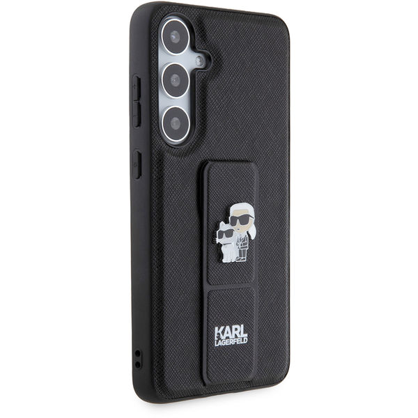 Karl Lagerfeld - Saffiano Gripstand (KLHCS24MGSAKCPK) - Samsung Galaxy S24 Plus - Karl&Choupette