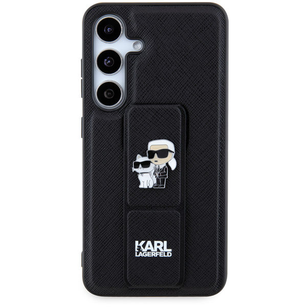 Karl Lagerfeld - Saffiano Gripstand (KLHCS24SGSAKCPK) - Samsung Galaxy S24 - Karl&Choupette